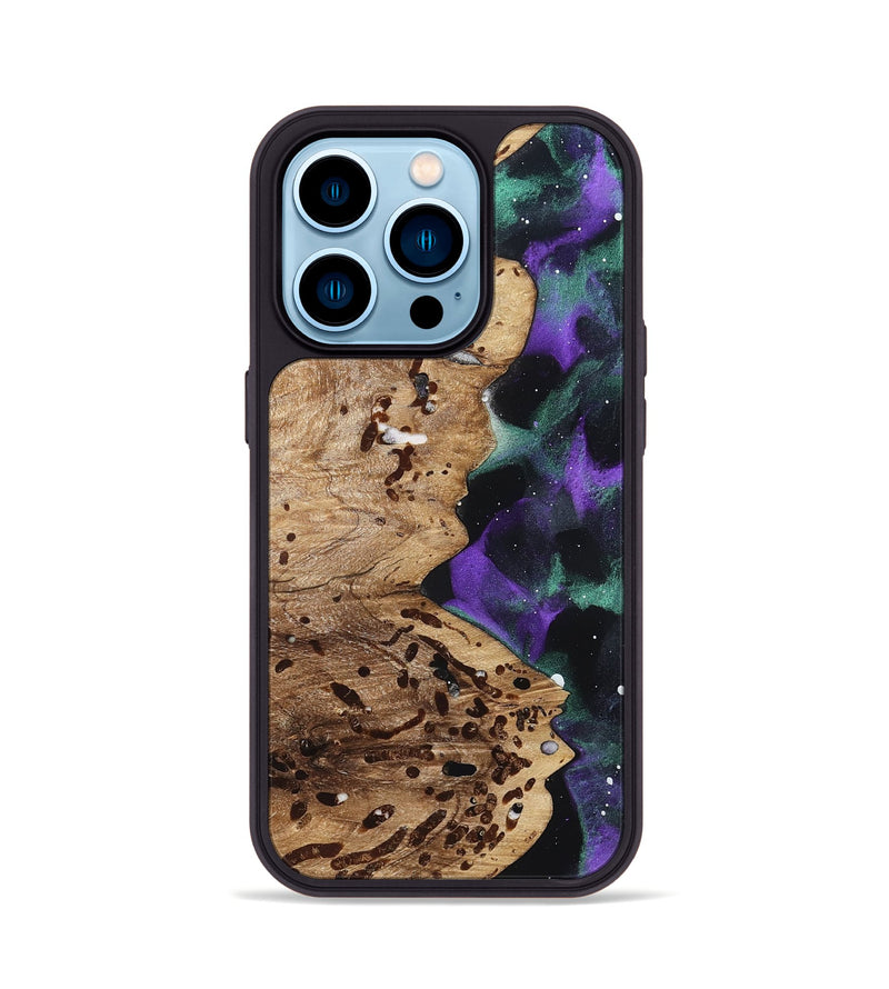 iPhone 14 Pro Wood Phone Case - Jaylene (Cosmos, 823366)