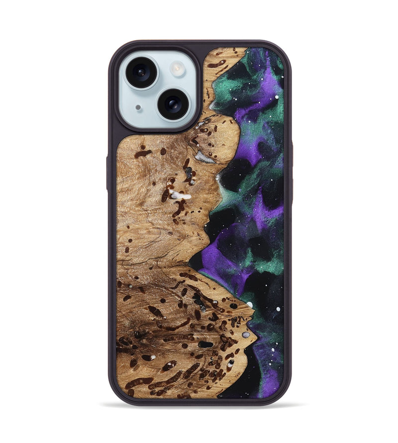 iPhone 15 Wood Phone Case - Jaylene (Cosmos, 823366)