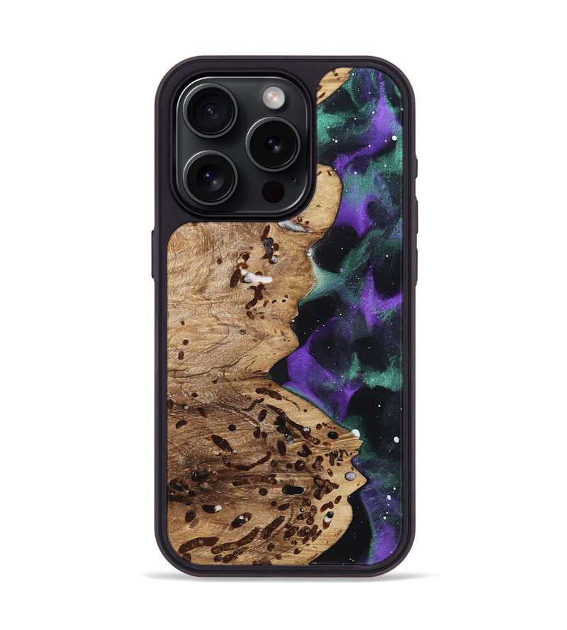 iPhone 15 Pro Wood Phone Case - Jaylene (Cosmos, 823366)