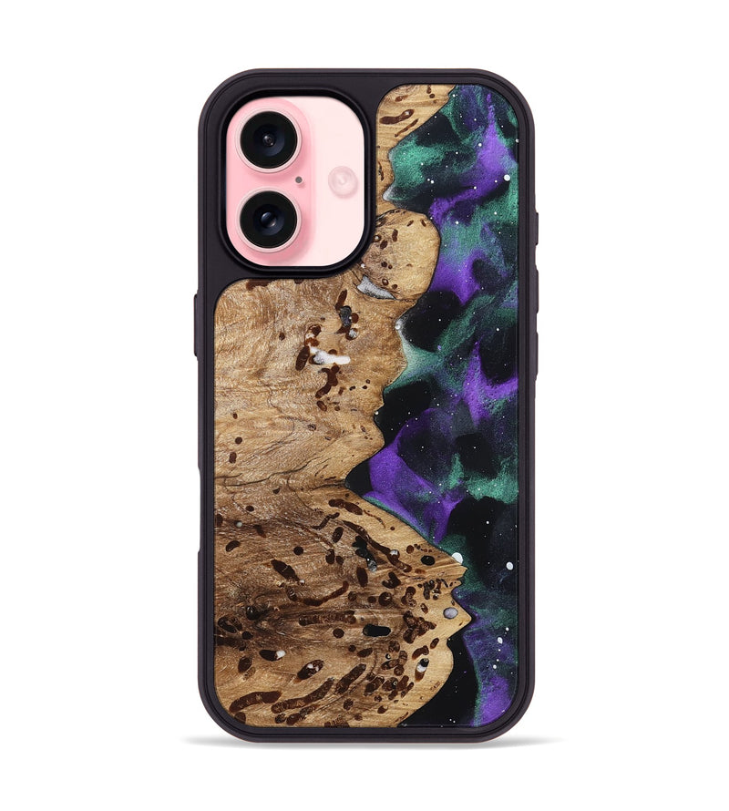 iPhone 16 Wood Phone Case - Jaylene (Cosmos, 823366)