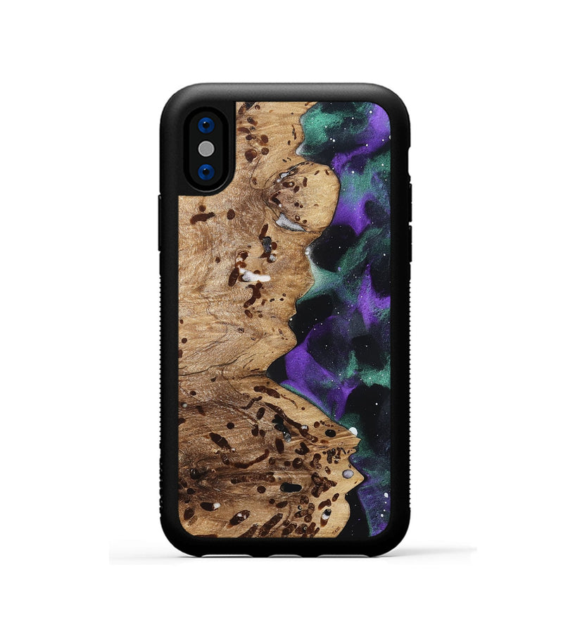 iPhone Xs Wood Phone Case - Jaylene (Cosmos, 823366)