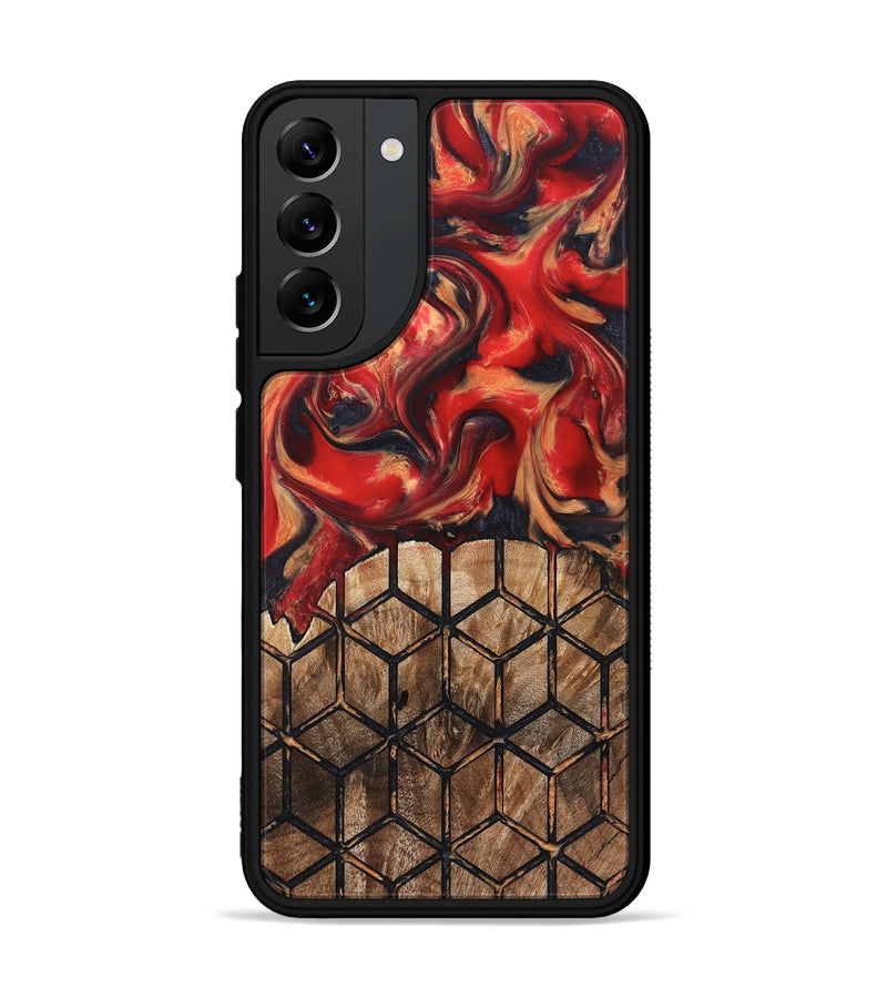 Galaxy S22 Plus Wood Phone Case - Elvira (Pattern, 823367)