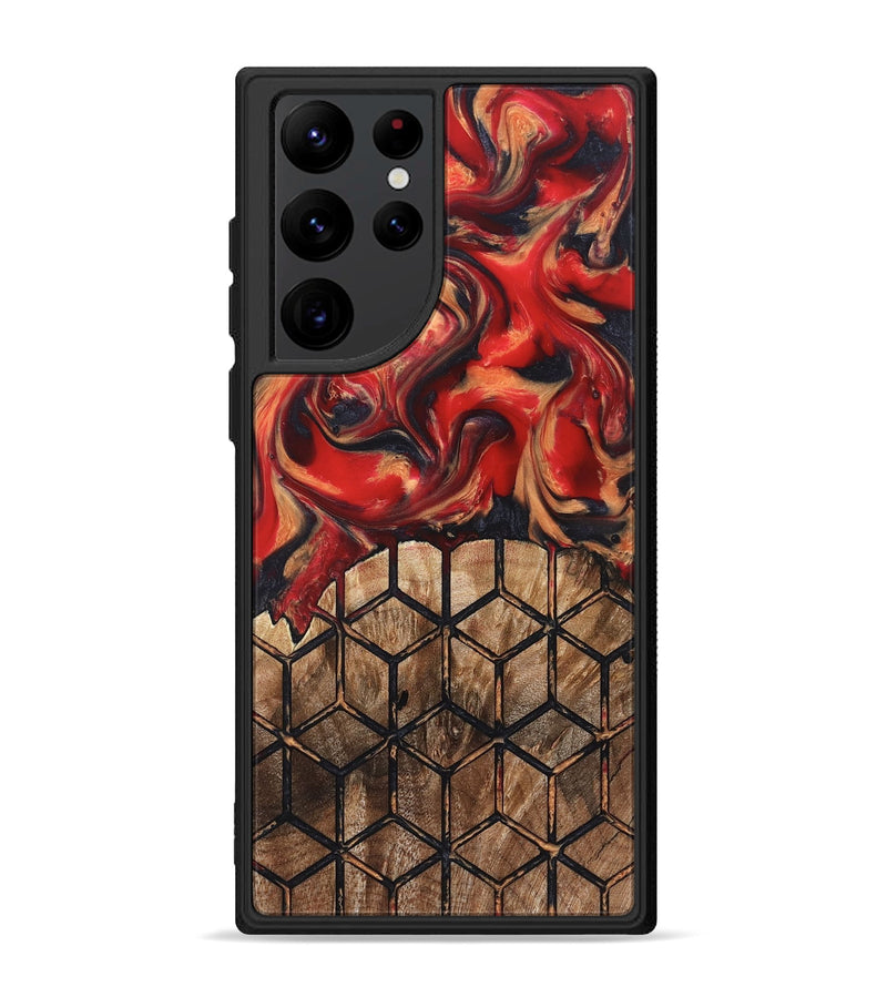 Galaxy S22 Ultra Wood Phone Case - Elvira (Pattern, 823367)