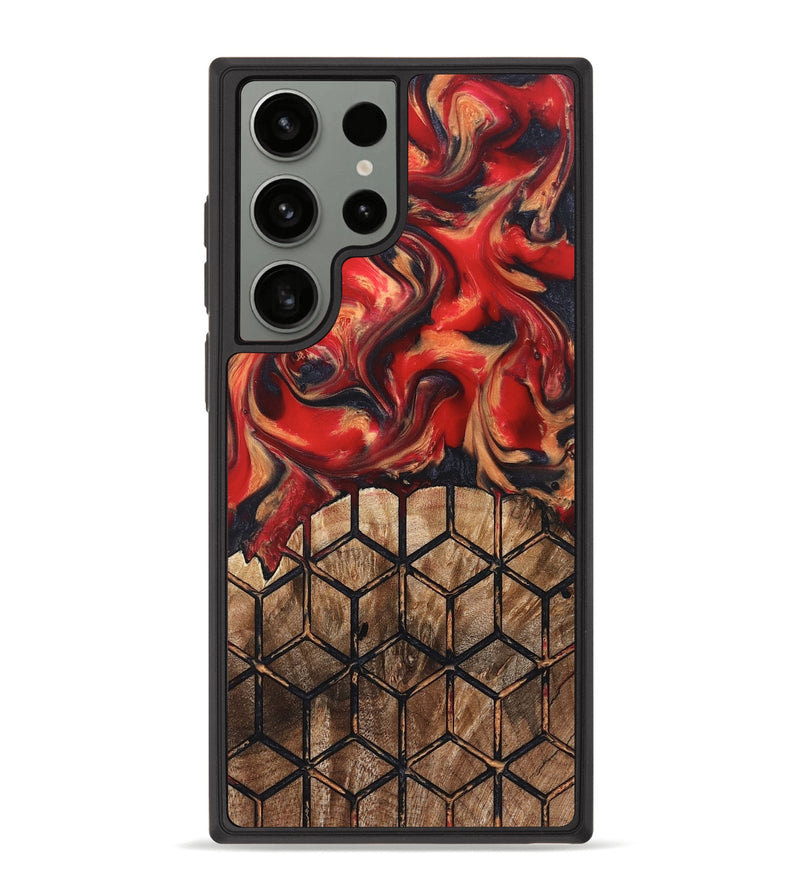 Galaxy S23 Ultra Wood Phone Case - Elvira (Pattern, 823367)