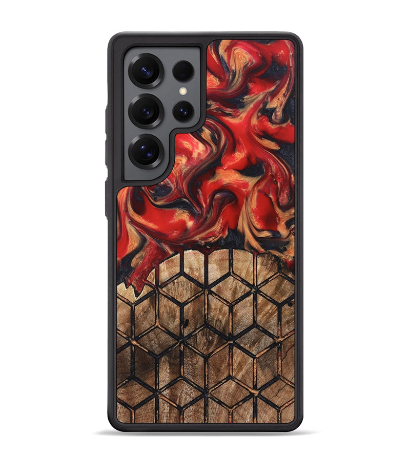Galaxy S25 Ultra Wood Phone Case - Elvira (Pattern, 823367)