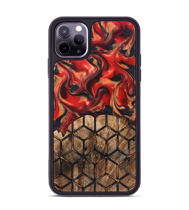 iPhone 11 Pro Max Wood Phone Case - Elvira (Pattern, 823367)