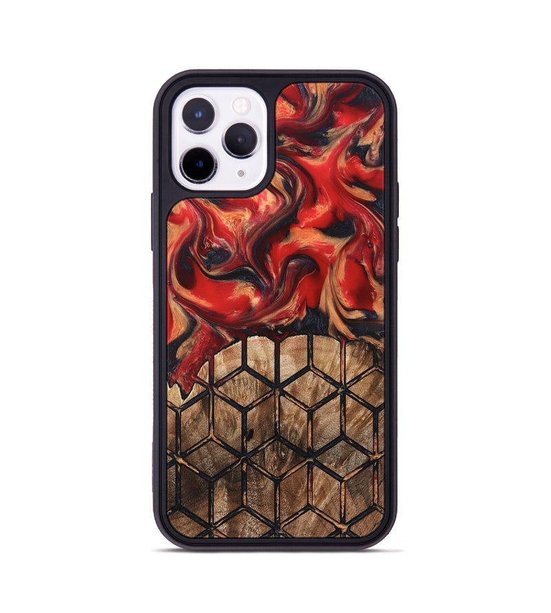 iPhone 11 Pro Wood Phone Case - Elvira (Pattern, 823367)