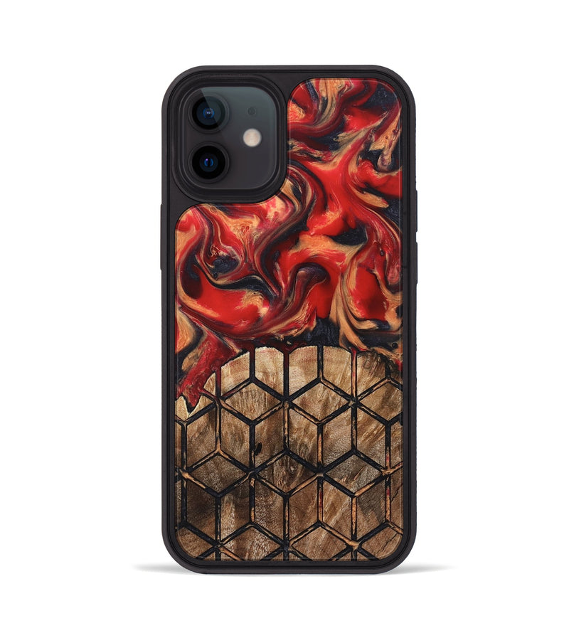 iPhone 12 Wood Phone Case - Elvira (Pattern, 823367)