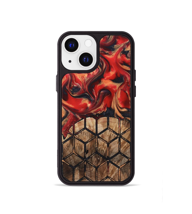 iPhone 13 mini Wood Phone Case - Elvira (Pattern, 823367)