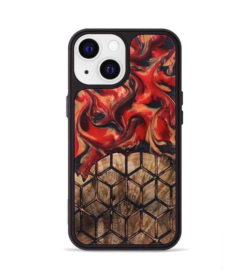iPhone 13 Wood Phone Case - Elvira (Pattern, 823367)