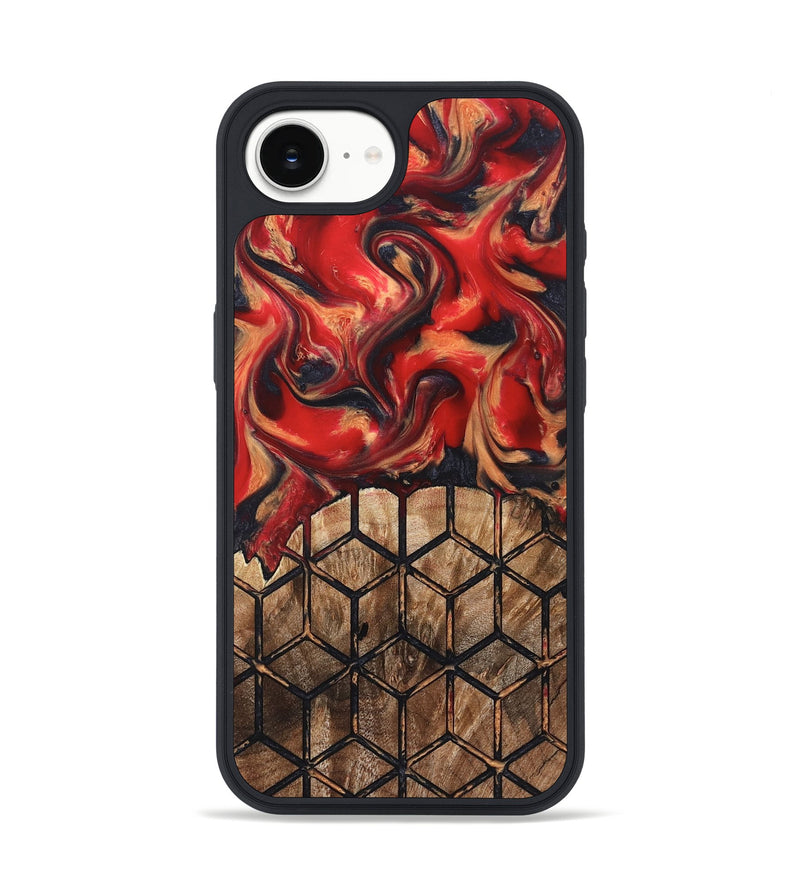 iPhone 16e Wood Phone Case - Elvira (Pattern, 823367)