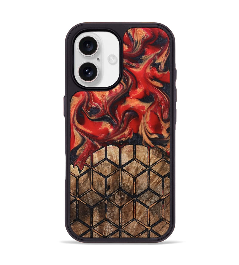 iPhone 17 Wood Phone Case - Elvira (Pattern, 823367)
