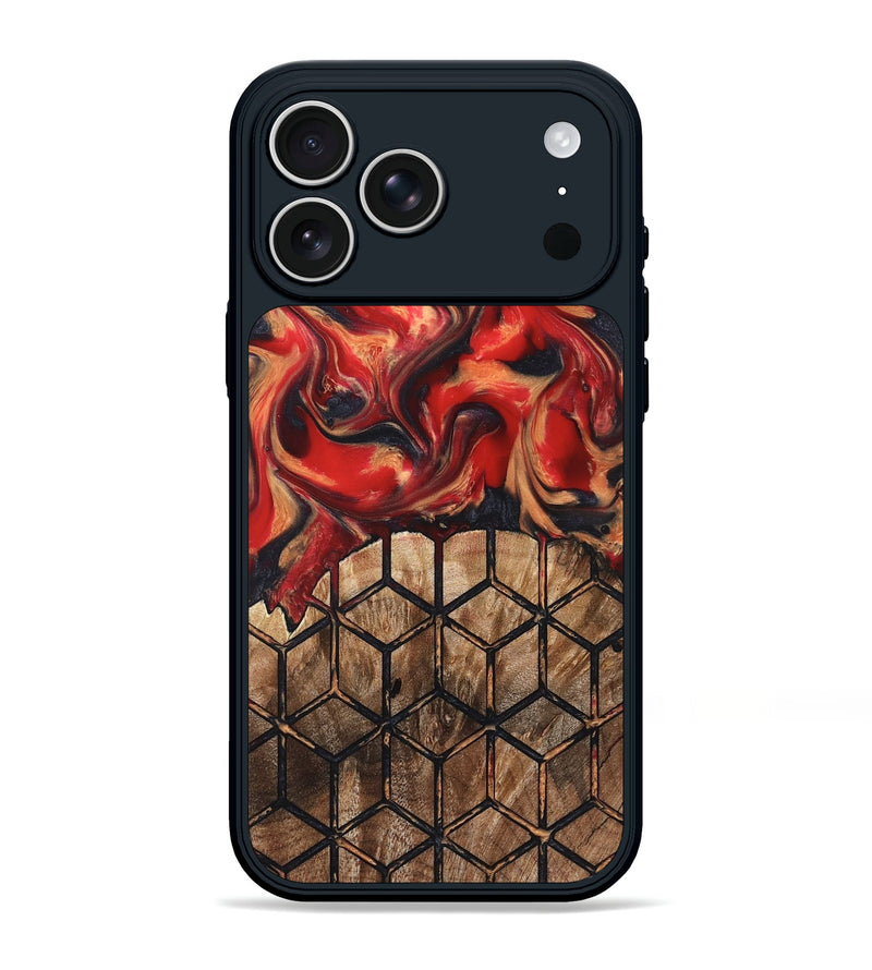iPhone 17 Pro Max Wood Phone Case - Elvira (Pattern, 823367)