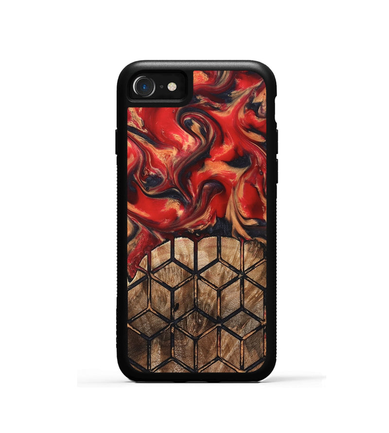 iPhone SE Wood Phone Case - Elvira (Pattern, 823367)