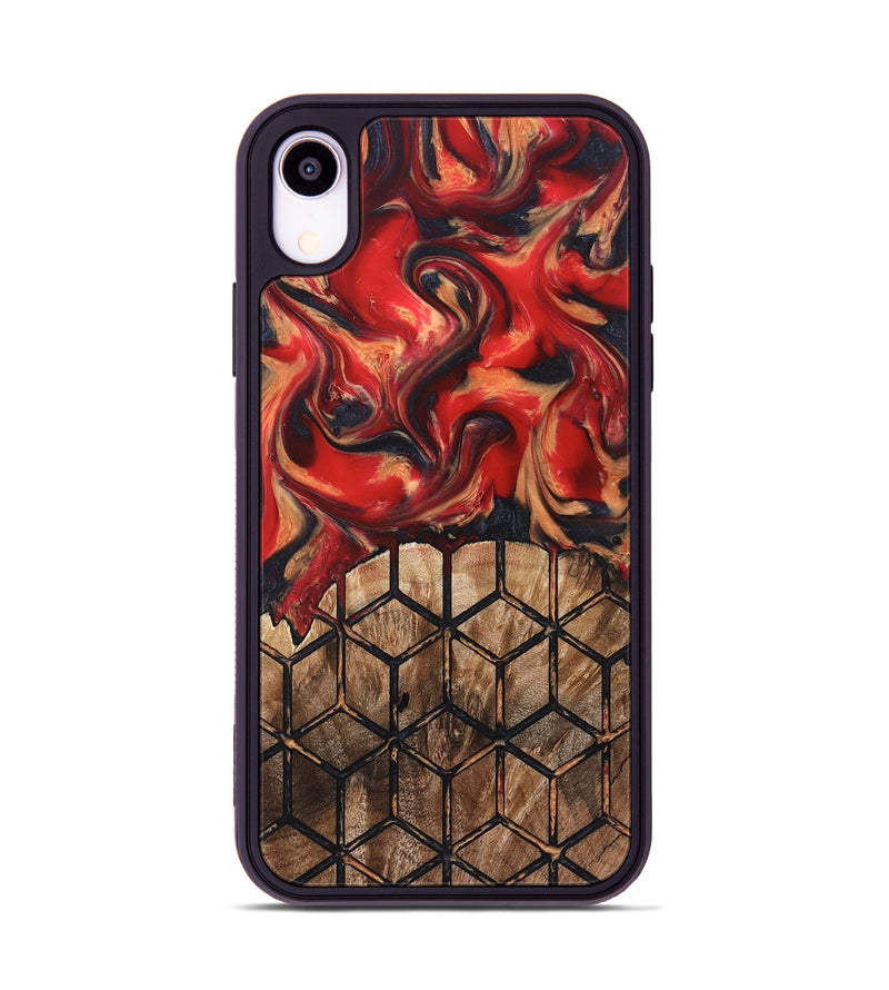 iPhone Xr Wood Phone Case - Elvira (Pattern, 823367)