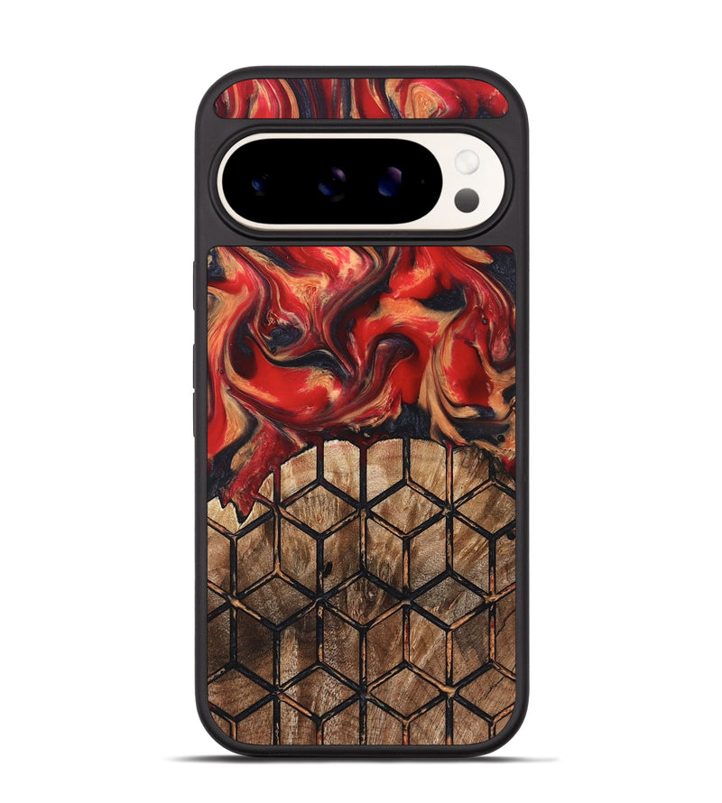 Pixel 9 Pro Wood Phone Case - Elvira (Pattern, 823367)