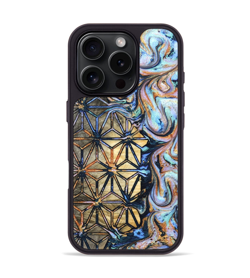 iPhone 16 Pro Wood Phone Case - Nigel (Pattern, 823368)