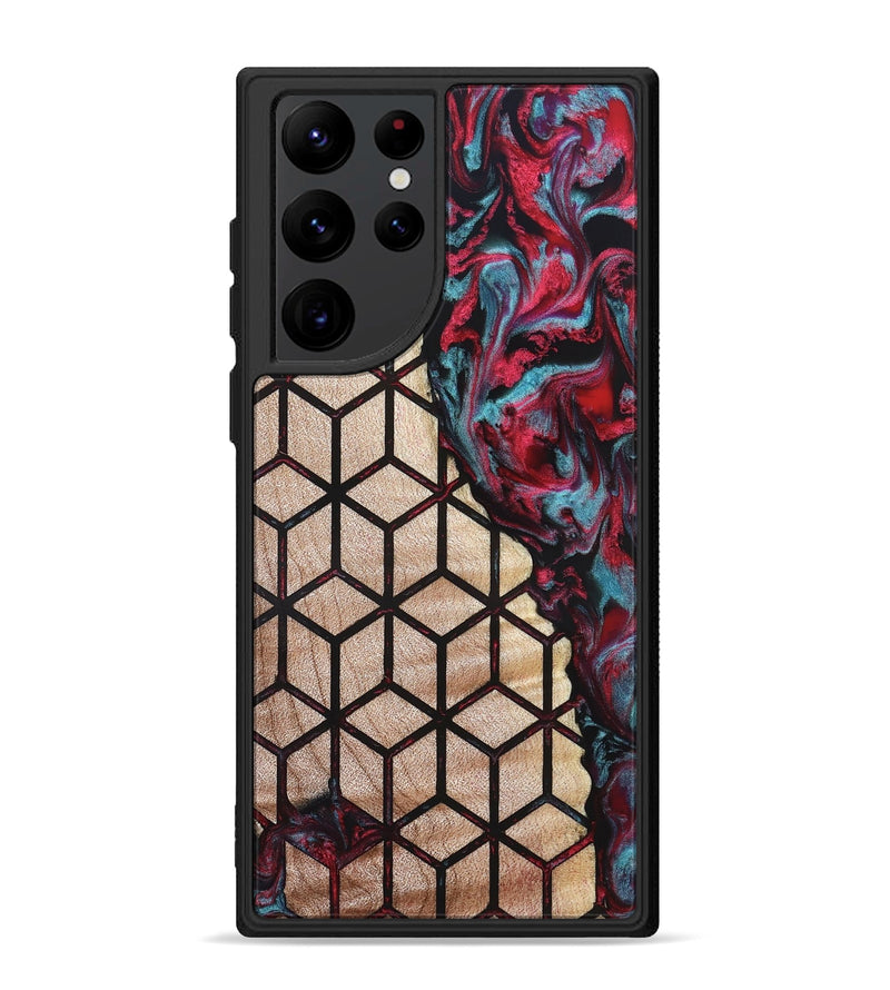 Galaxy S22 Ultra Wood Phone Case - Samuel (Pattern, 823369)