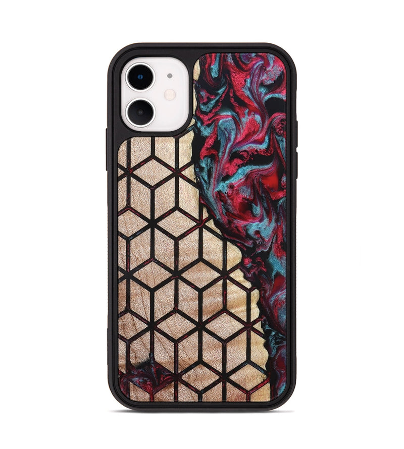 iPhone 11 Wood Phone Case - Samuel (Pattern, 823369)