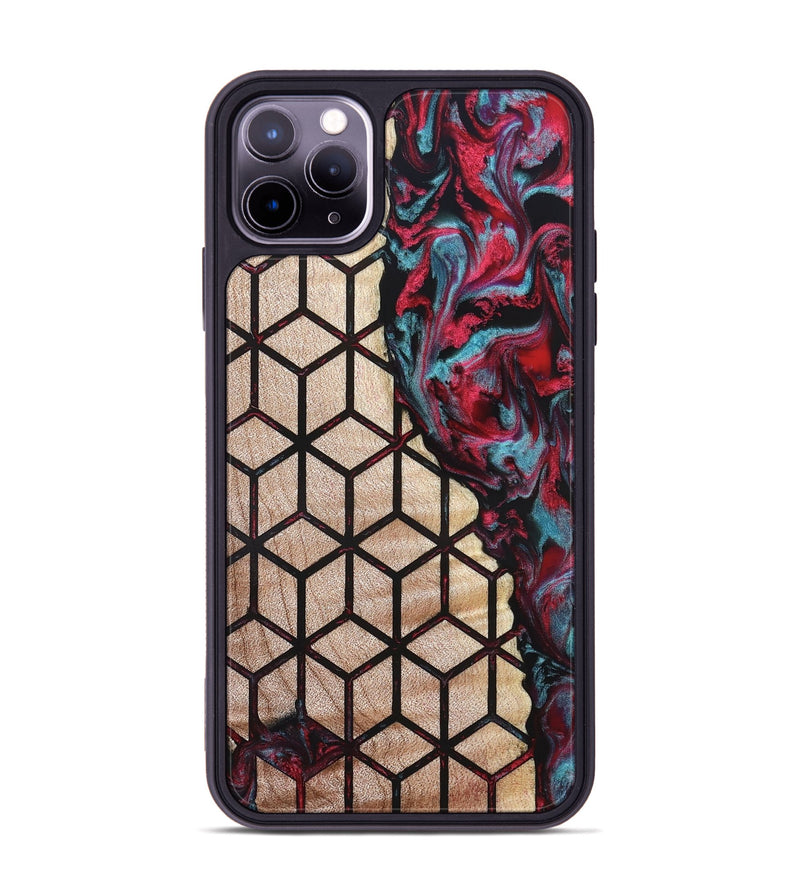 iPhone 11 Pro Max Wood Phone Case - Samuel (Pattern, 823369)