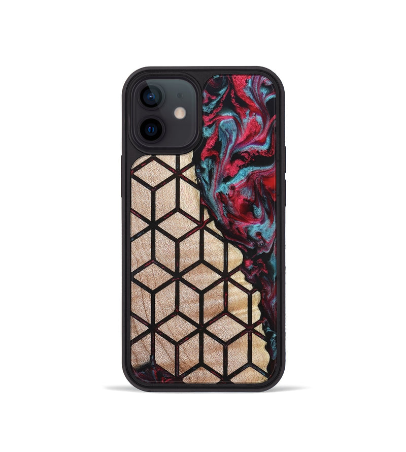 iPhone 12 mini Wood Phone Case - Samuel (Pattern, 823369)