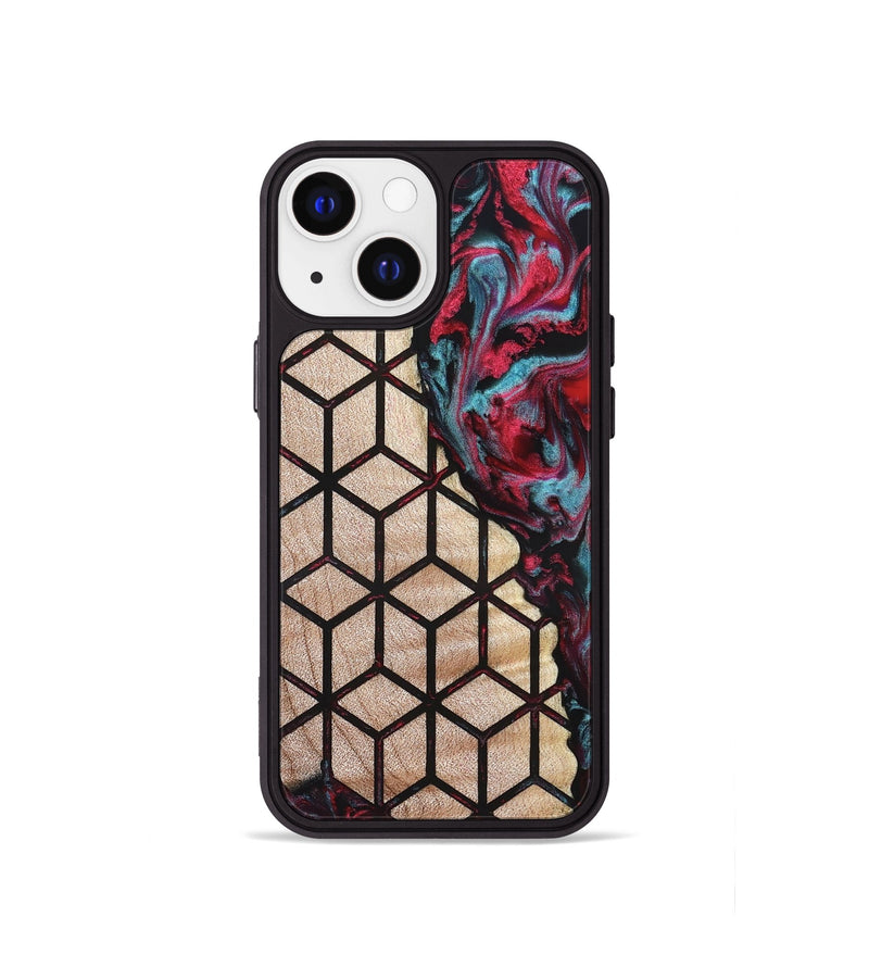 iPhone 13 mini Wood Phone Case - Samuel (Pattern, 823369)