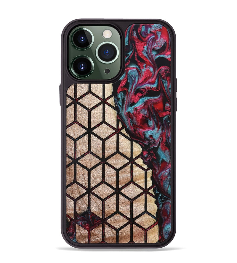 iPhone 13 Pro Max Wood Phone Case - Samuel (Pattern, 823369)