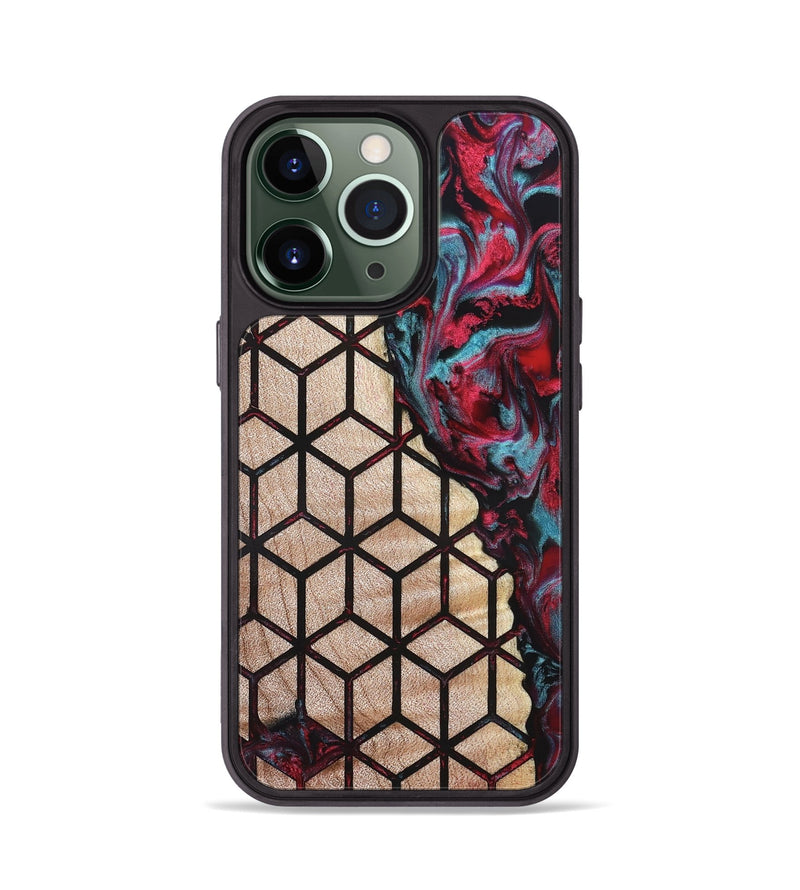 iPhone 13 Pro Wood Phone Case - Samuel (Pattern, 823369)