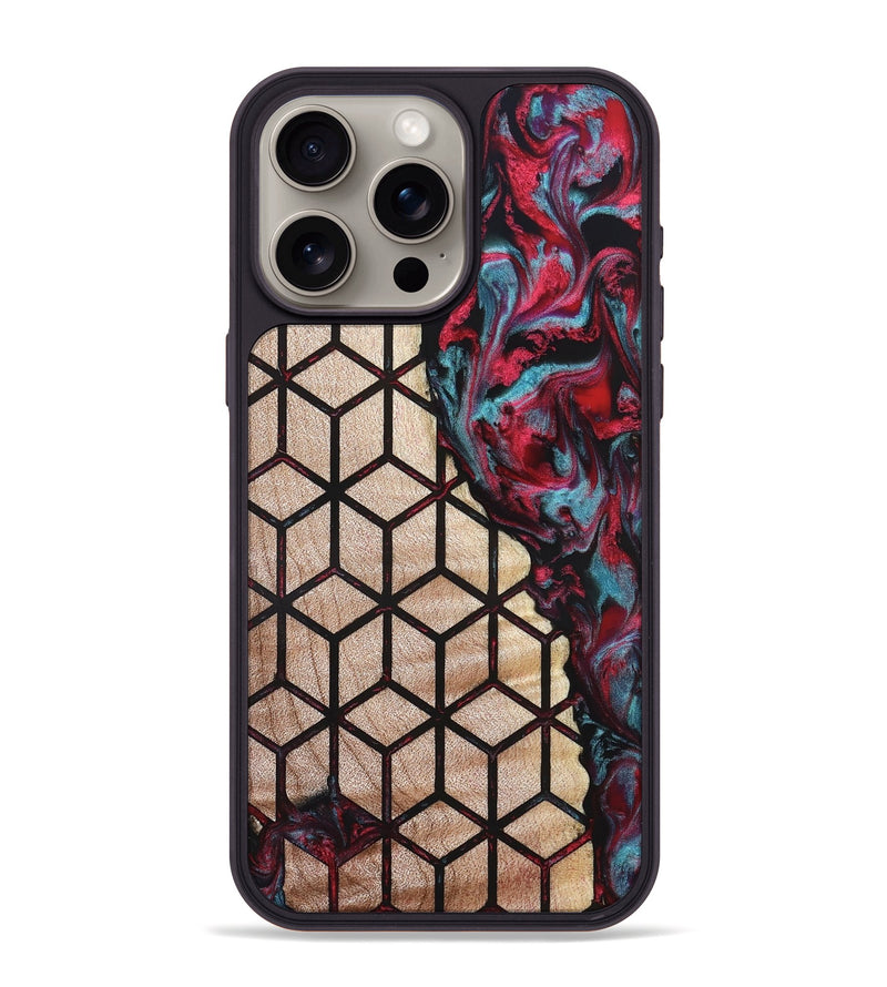 iPhone 15 Pro Max Wood Phone Case - Samuel (Pattern, 823369)
