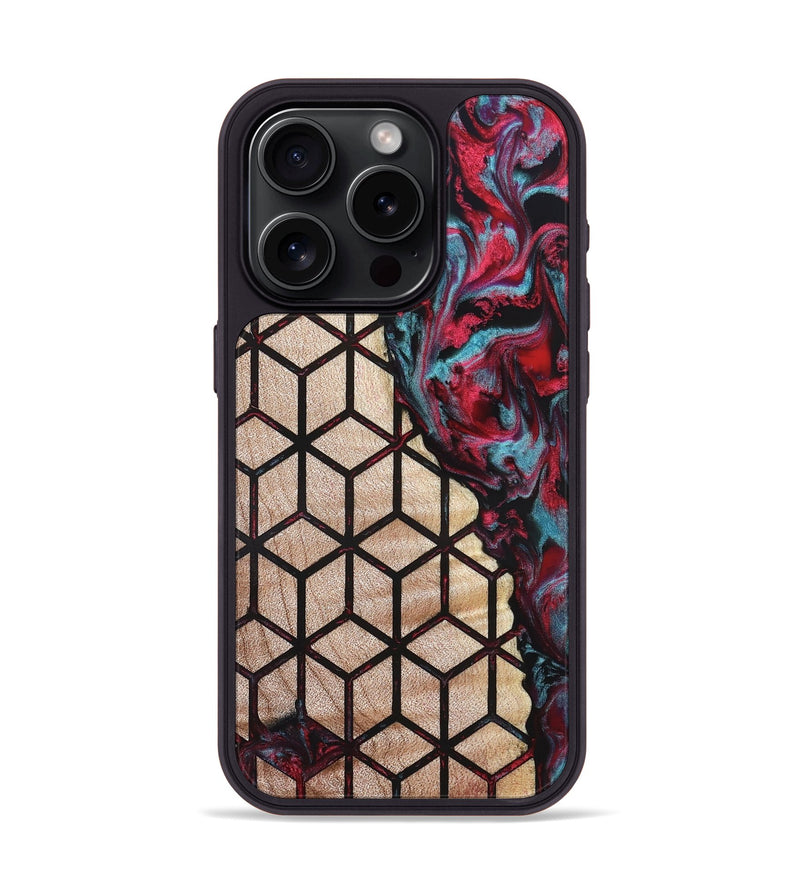iPhone 15 Pro Wood Phone Case - Samuel (Pattern, 823369)