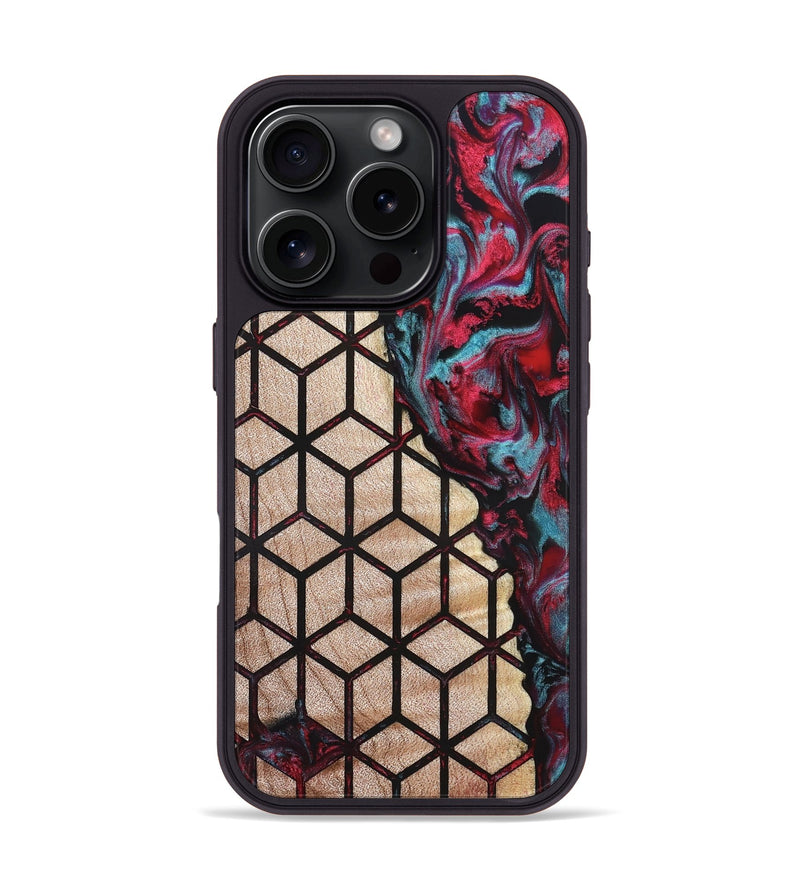 iPhone 16 Pro Wood Phone Case - Samuel (Pattern, 823369)