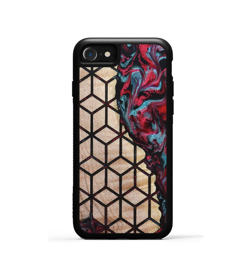 iPhone SE Wood Phone Case - Samuel (Pattern, 823369)