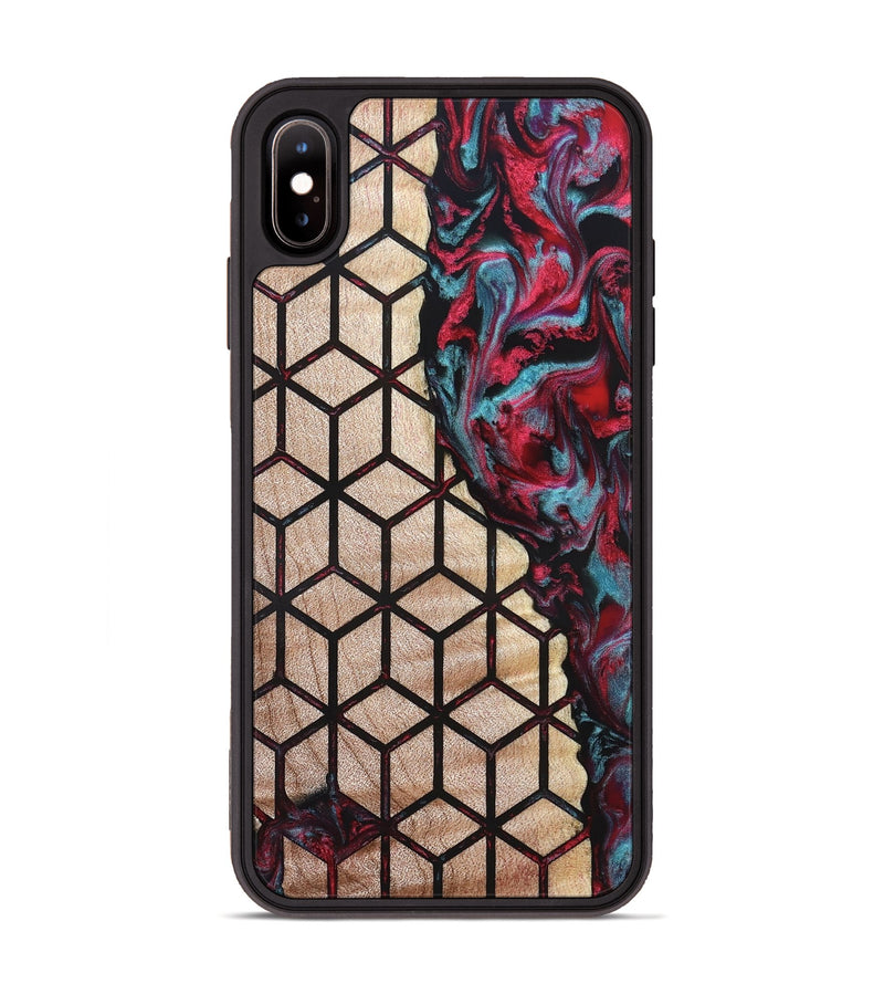 iPhone Xs Max Wood Phone Case - Samuel (Pattern, 823369)