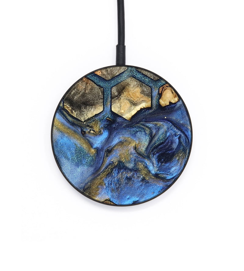 Circle Wood Wireless Charger - Myla (Pattern, 823370)