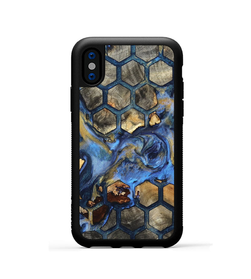 iPhone Xs Wood Phone Case - Myla (Pattern, 823370)