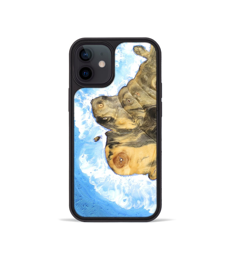 iPhone 12 mini Wood Phone Case - Tea (Coastal, 823372)