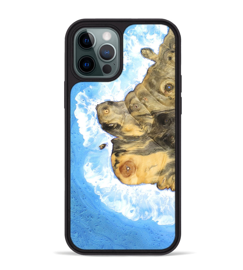 iPhone 12 Pro Max Wood Phone Case - Tea (Coastal, 823372)