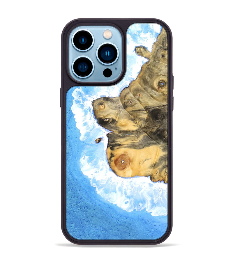iPhone 14 Pro Max Wood Phone Case - Tea (Coastal, 823372)