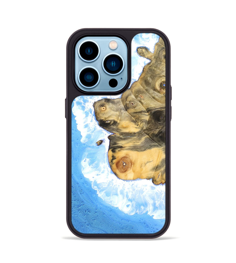 iPhone 14 Pro Wood Phone Case - Tea (Coastal, 823372)