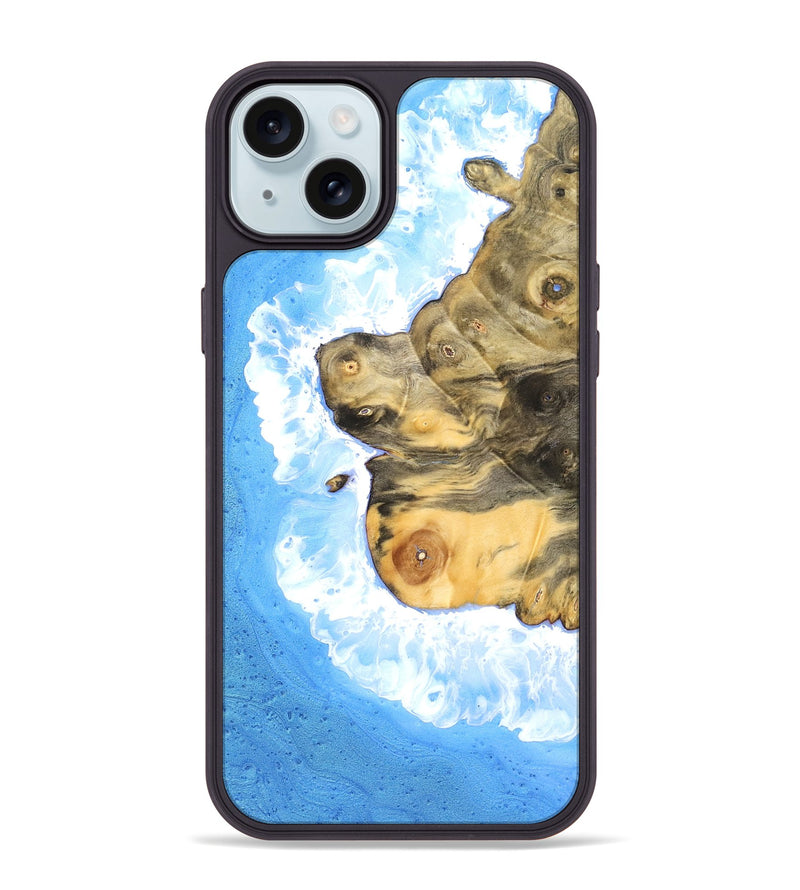 iPhone 15 Plus Wood Phone Case - Tea (Coastal, 823372)