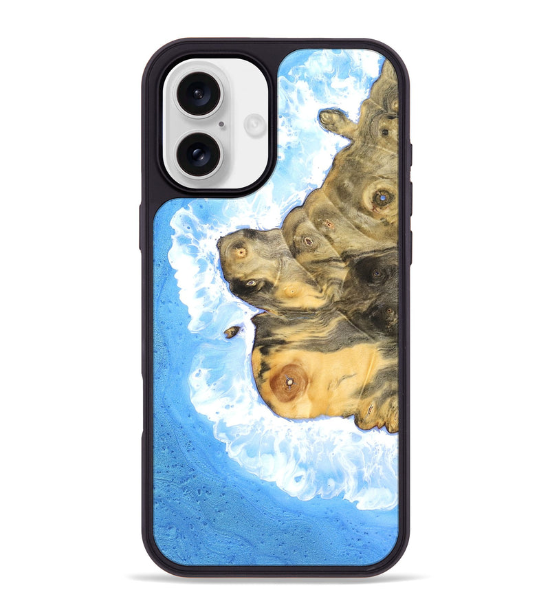 iPhone 16 Plus Wood Phone Case - Tea (Coastal, 823372)