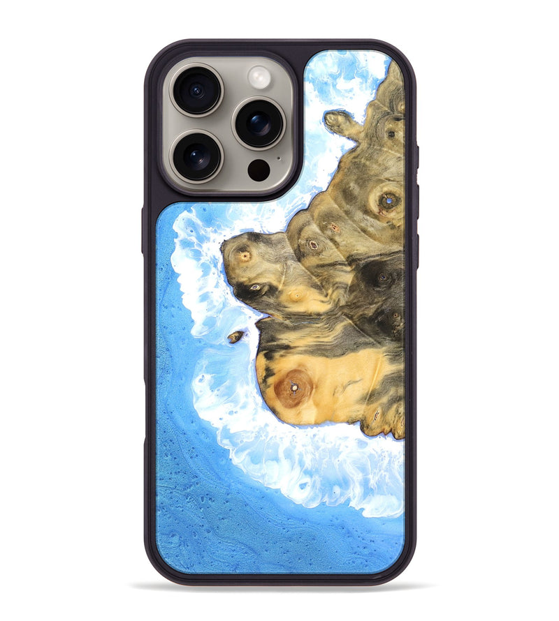 iPhone 16 Pro Max Wood Phone Case - Tea (Coastal, 823372)