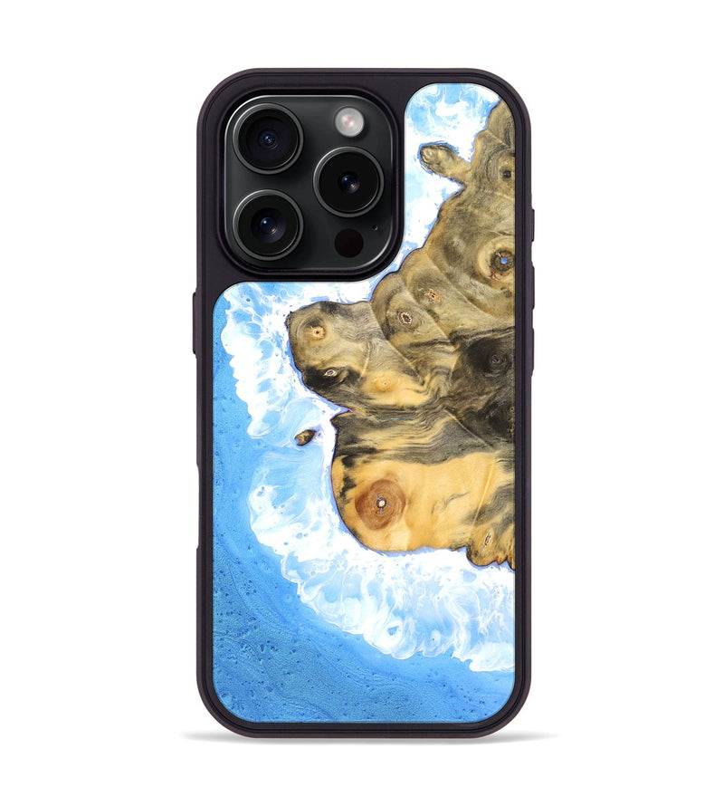 iPhone 16 Pro Wood Phone Case - Tea (Coastal, 823372)