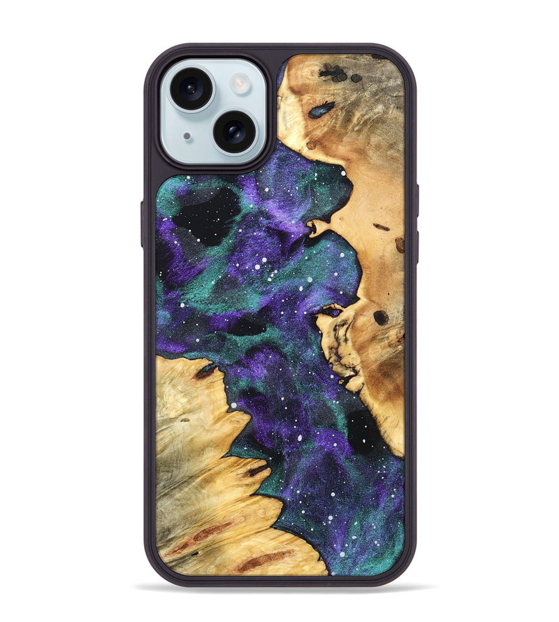 iPhone 15 Plus Wood Phone Case - Aimee (Cosmos, 823374)