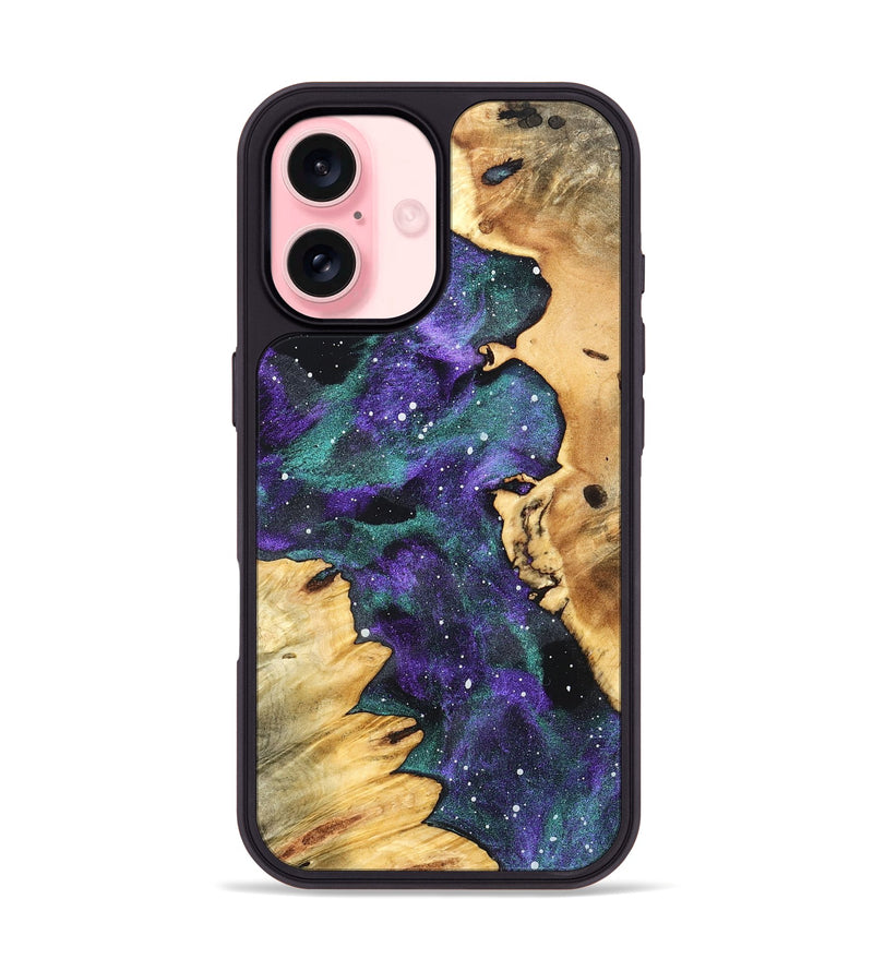 iPhone 16 Wood Phone Case - Aimee (Cosmos, 823374)