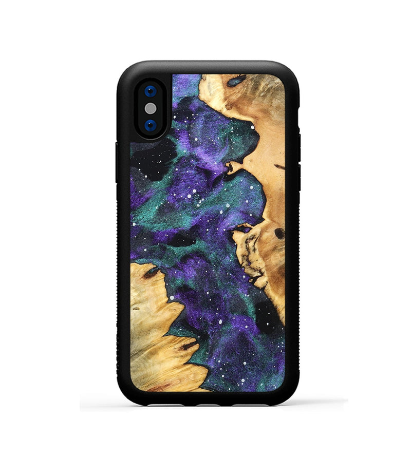 iPhone Xs Wood Phone Case - Aimee (Cosmos, 823374)