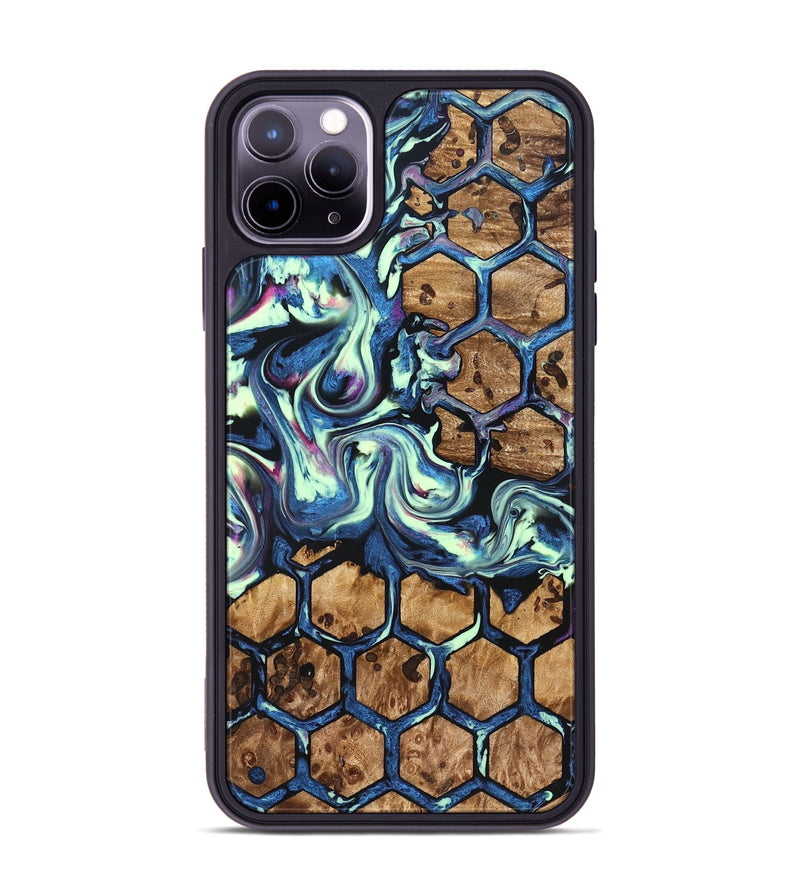 iPhone 11 Pro Max Wood Phone Case - Janie (Pattern, 823377)