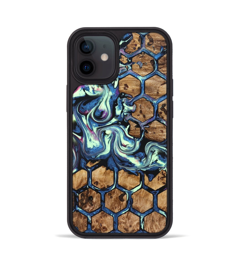 iPhone 12 Wood Phone Case - Janie (Pattern, 823377)