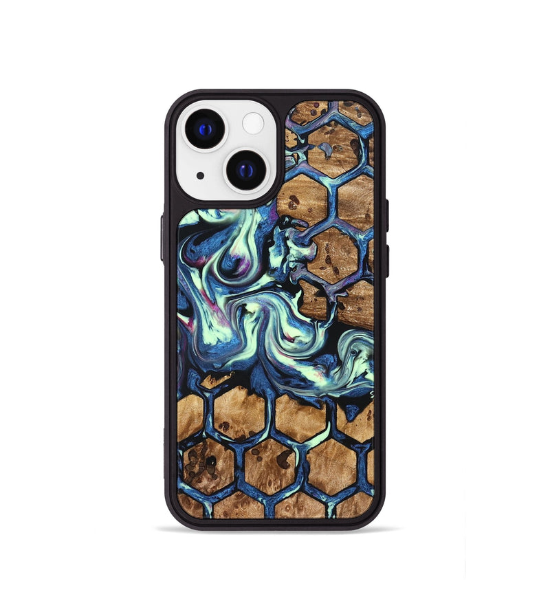 iPhone 13 mini Wood Phone Case - Janie (Pattern, 823377)