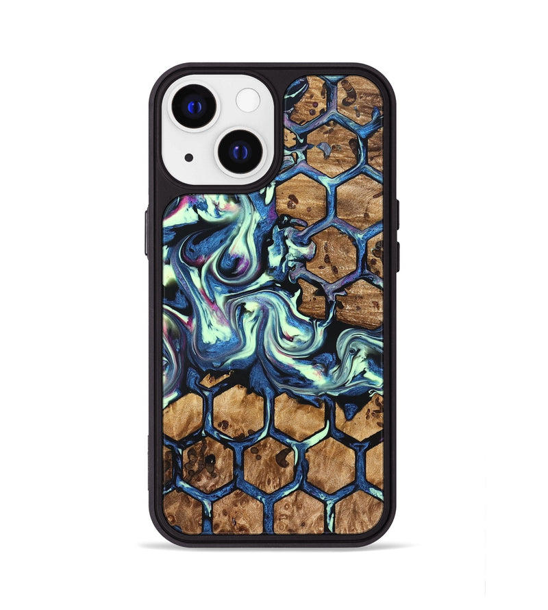 iPhone 13 Wood Phone Case - Janie (Pattern, 823377)